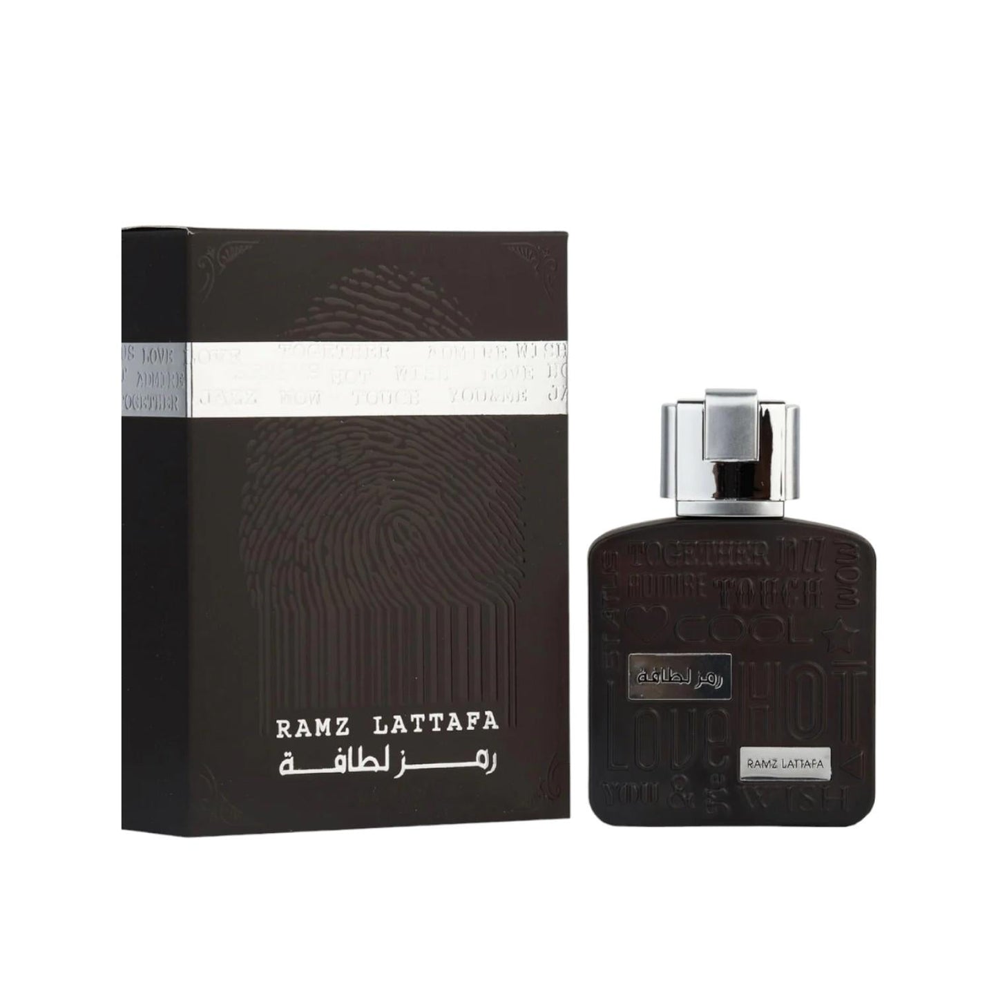Lattafa Ramz Silver Eau De Parfum for Men 3.4 oz