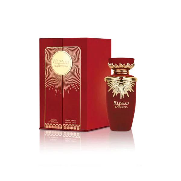Lattafa Sakeena Eau De Parfum for Women 3.4 oz