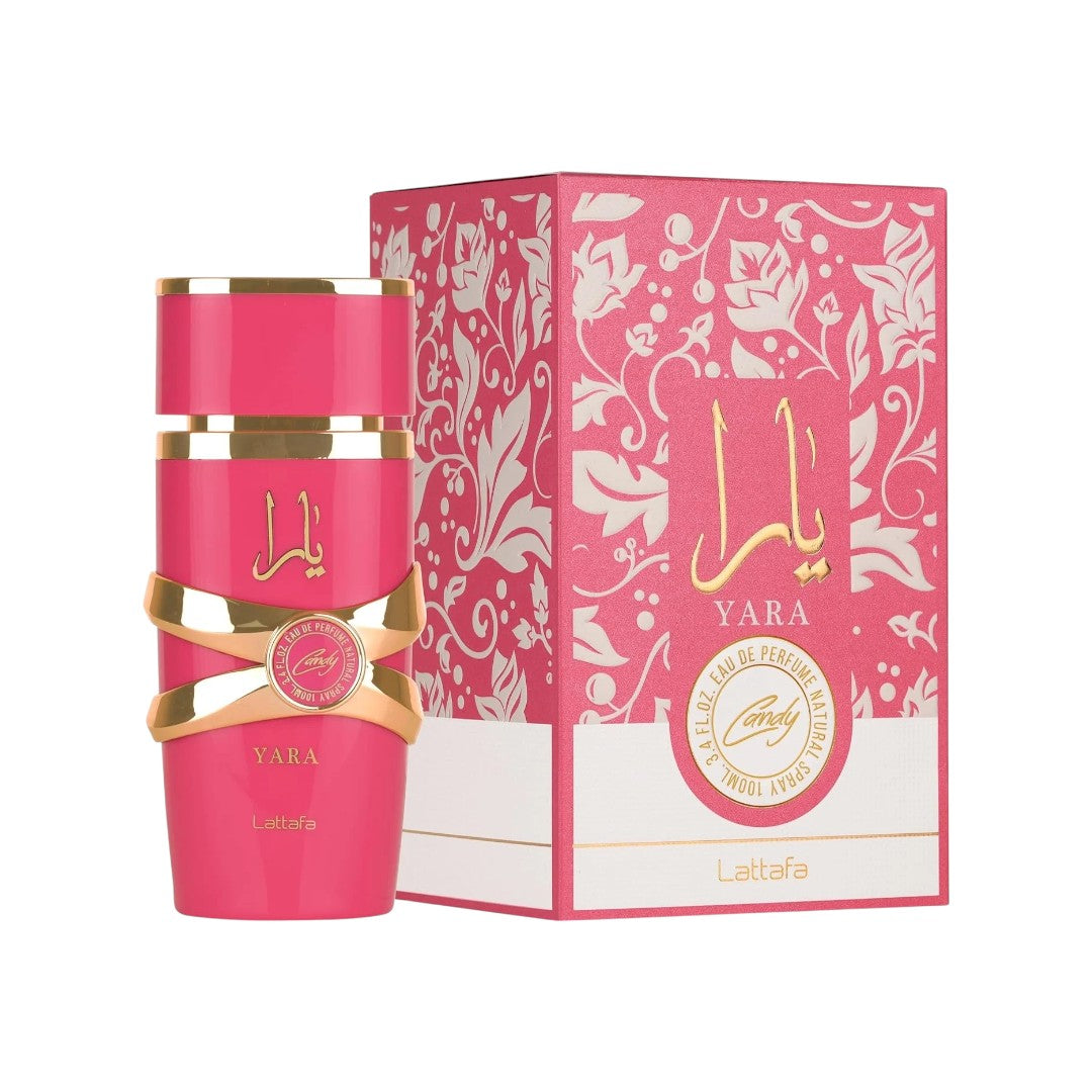 Lattafa Yara Candy Eau De Parfum 3.4 oz for Women