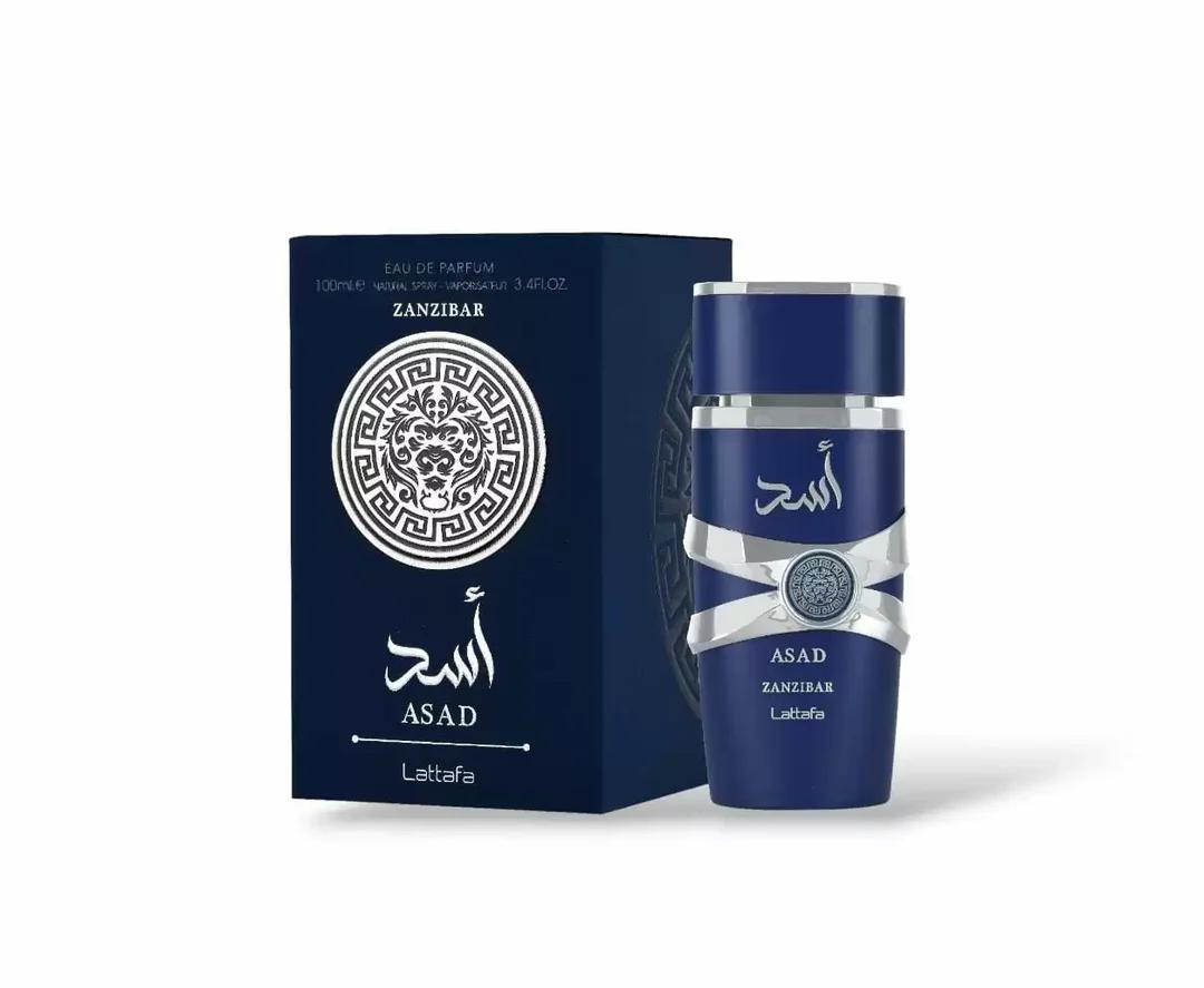 Lattafa Asad Zanzibar Eau De Parfum for Men 3.4 oz