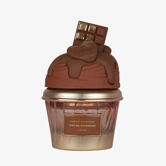 Lattafa Give Me Gourmand Choco Overdose Eau De Parfum for Women 2.5 oz
