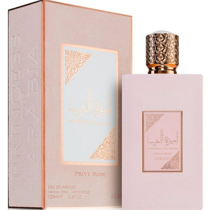 Asdaaf Ameerat Al Arab Prive Rose Eau De Parfum for Women 3.4 oz