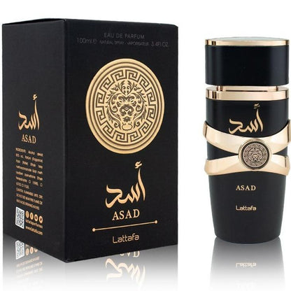 Lattafa Asad Eau De Parfum 3.4 oz