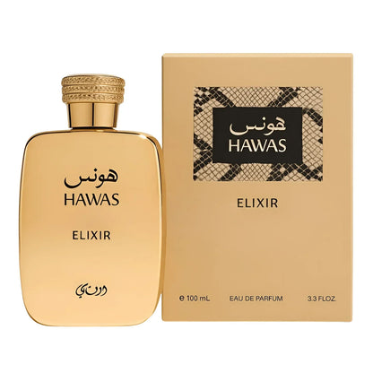 Rasasi Hawas Elixir Unisex Eau De Parfum 3.4 oz