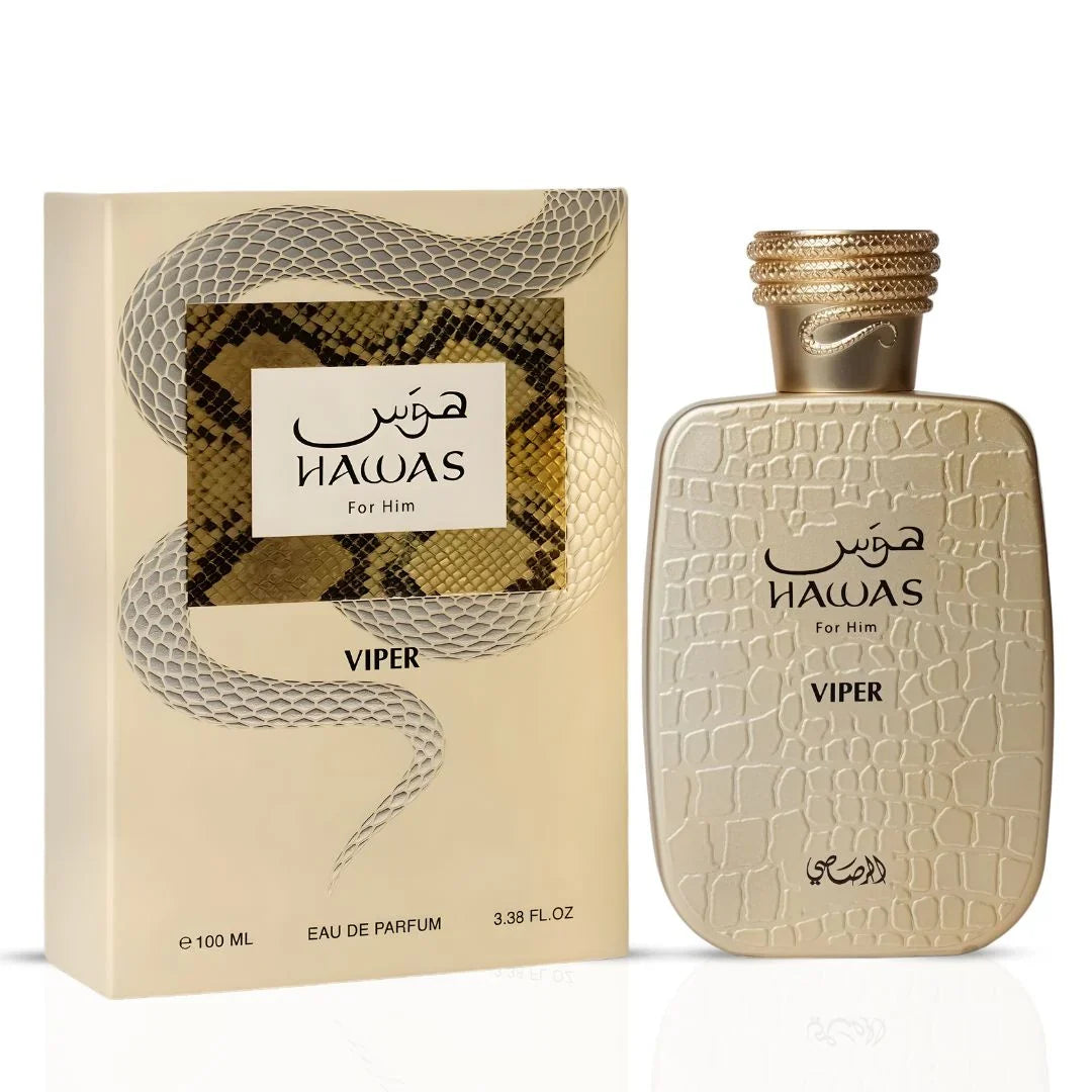 Rasasi Hawas Viper Eau De Parfum 3.4 oz