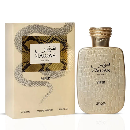 Rasasi Hawas Viper Eau De Parfum 3.4 oz