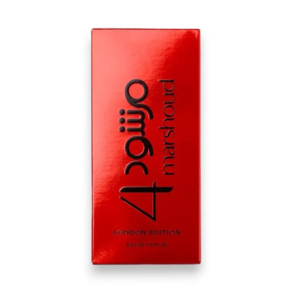 Atyab Al Marshoud 4 Red London Edition Eau De Parfum 3.4 oz