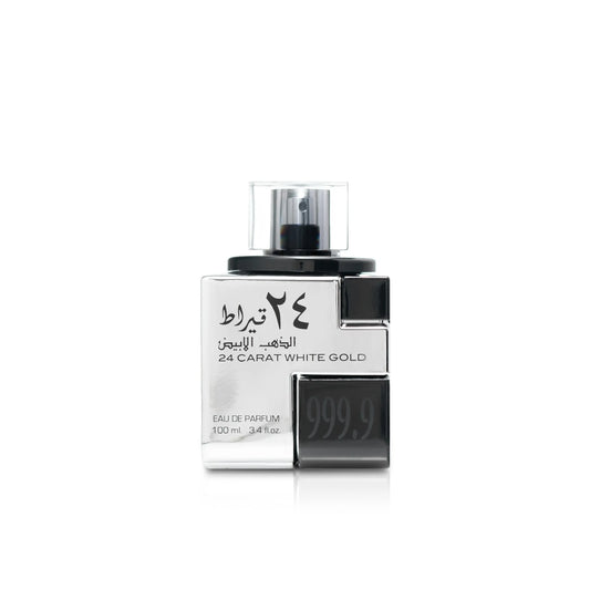 Lattafa 24 Carat White Gold Eau De Parfum (100ml / 3.4 oz)