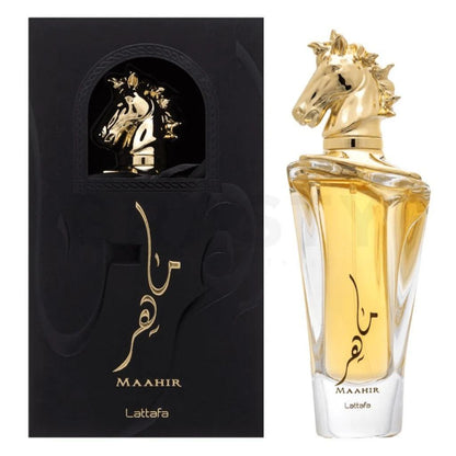 Lattafa Maahir Gold Eau De Parfum 3.4 oz