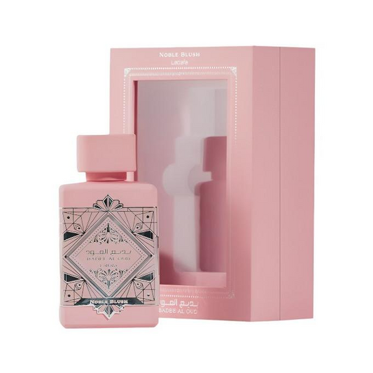 Lattafa Bade'e Al Oud Noble Blush Eau De Parfum for Women 3.4 oz
