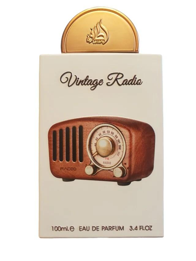 Lattafa Pride Vintage Radio Eau De Parfum  3.4 oz