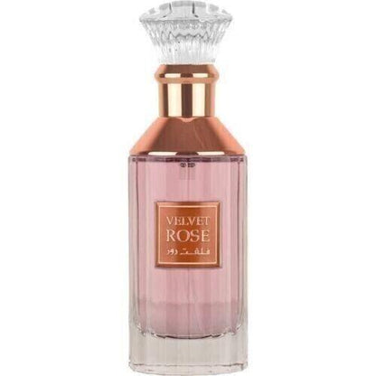 Lattafa Velvet Rose Eau De Parfum for Women 3.4 oz