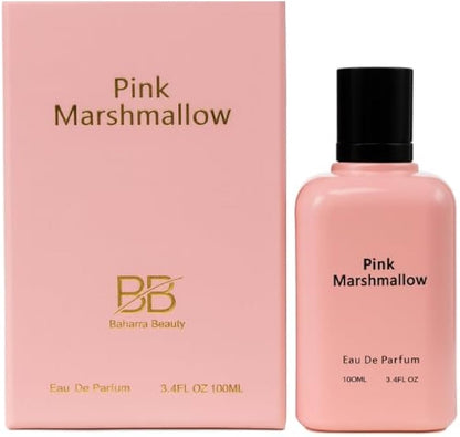 Bharara Pink Marshmallow Eau De Parfum | Unisex Fragrance | 100 ML | Sweet Creamy Gourmand Perfume