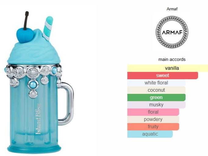 Armaf Island Bliss Eau De Parfum 100ml for Women