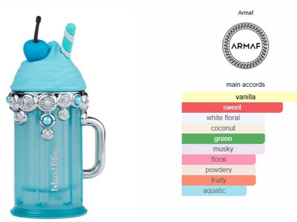 Armaf Island Bliss Eau De Parfum 100ml for Women