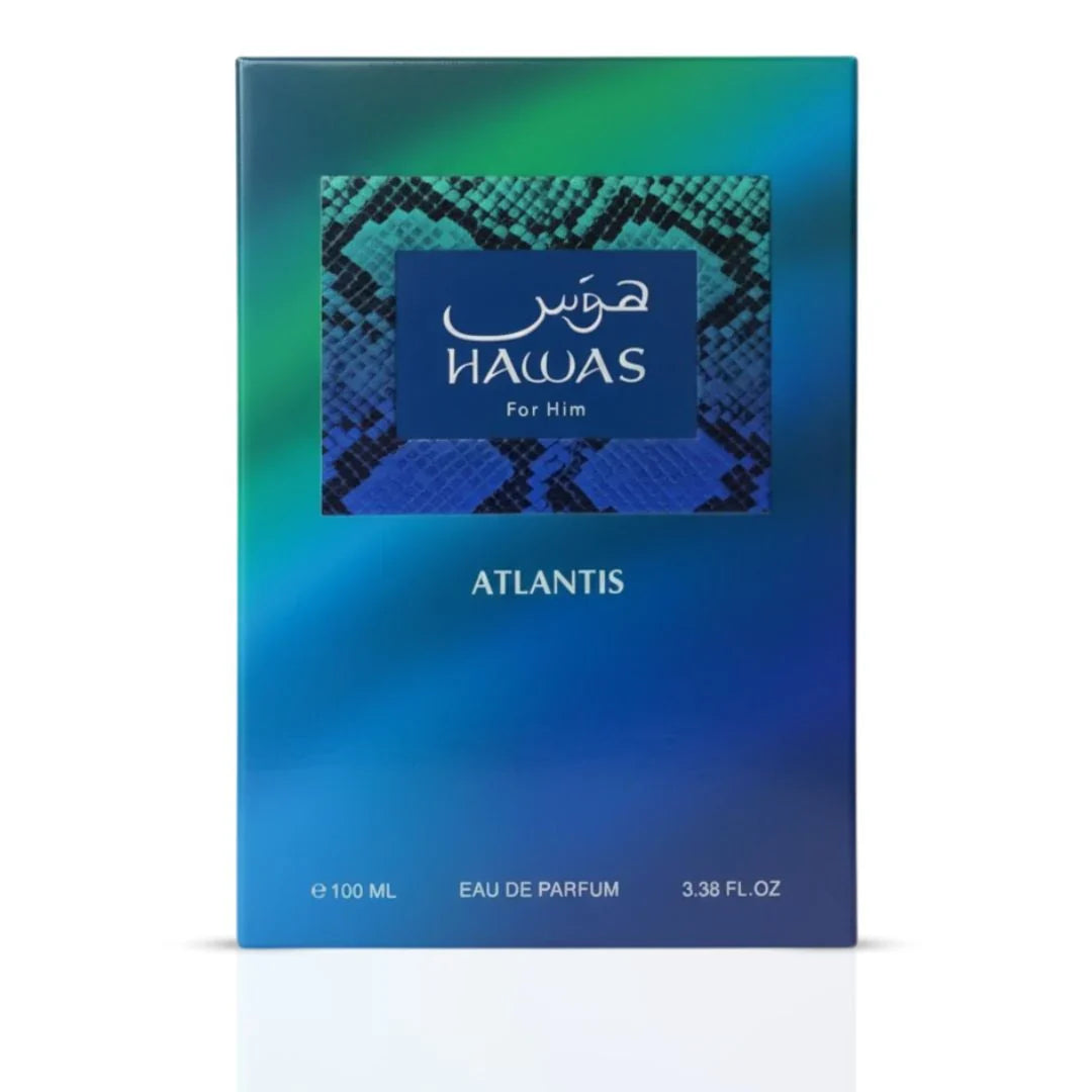 Rasasi Hawas Atlantis Eau De Parfum 3.4 oz