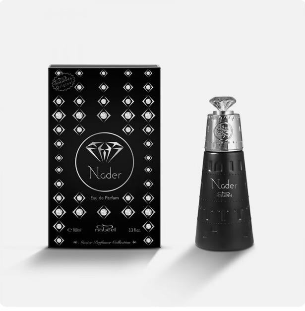 Nabeel Perfumes | Nader - Unisex Eau de Parfum - 3.4 OZ Fragrance Scent - Fruity - Powdery - Sweet -