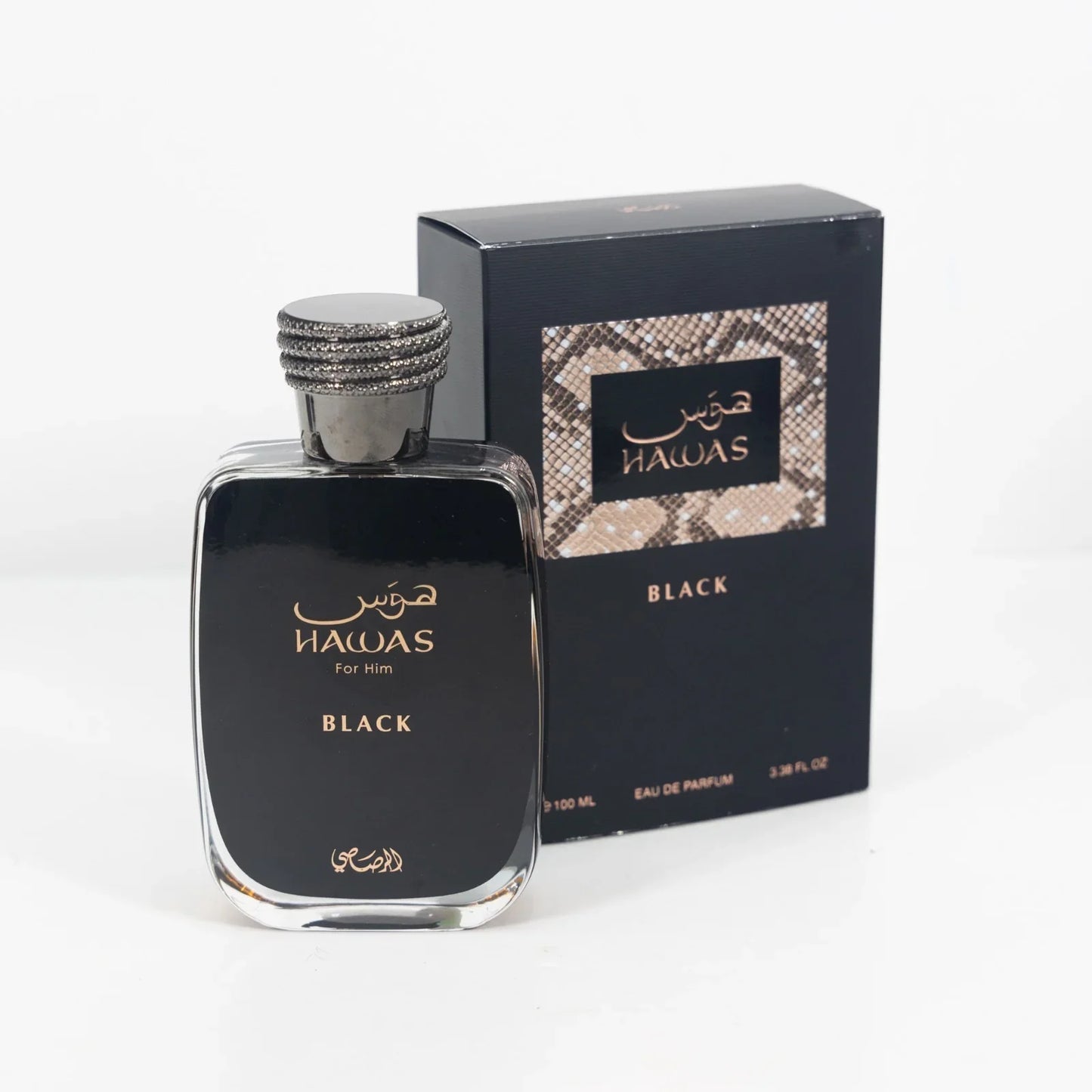 Rasasi Hawas Black Eau De Parfum for Men 3.4 oz
