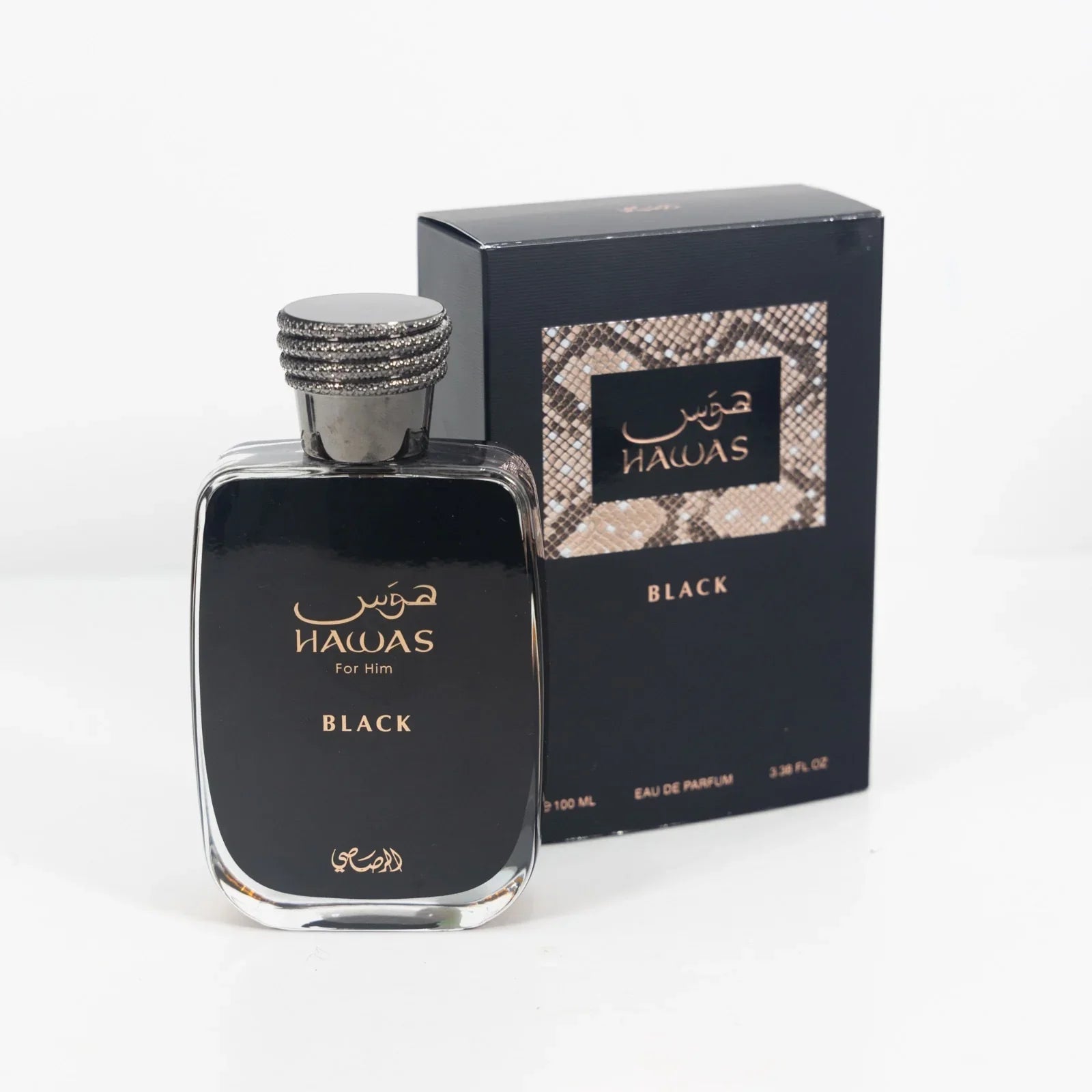 Rasasi Hawas Black Eau De Parfum for Men 3.4 oz