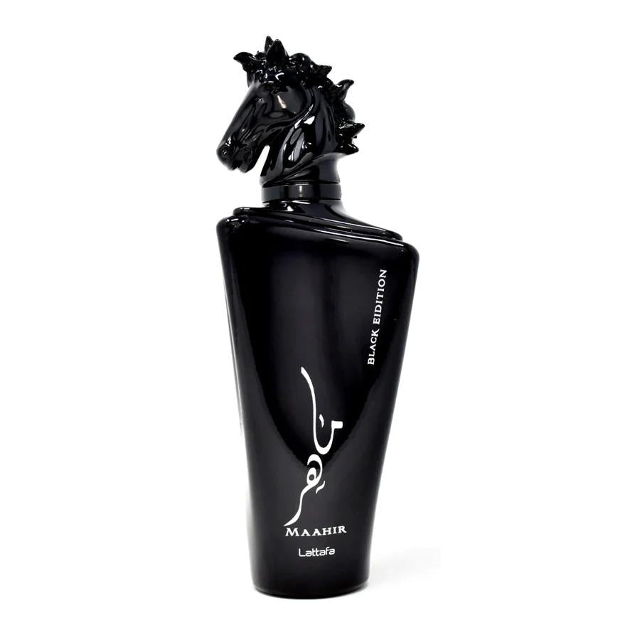 Lattafa Maahir Black Edition Eau De Parfum 3.4 oz