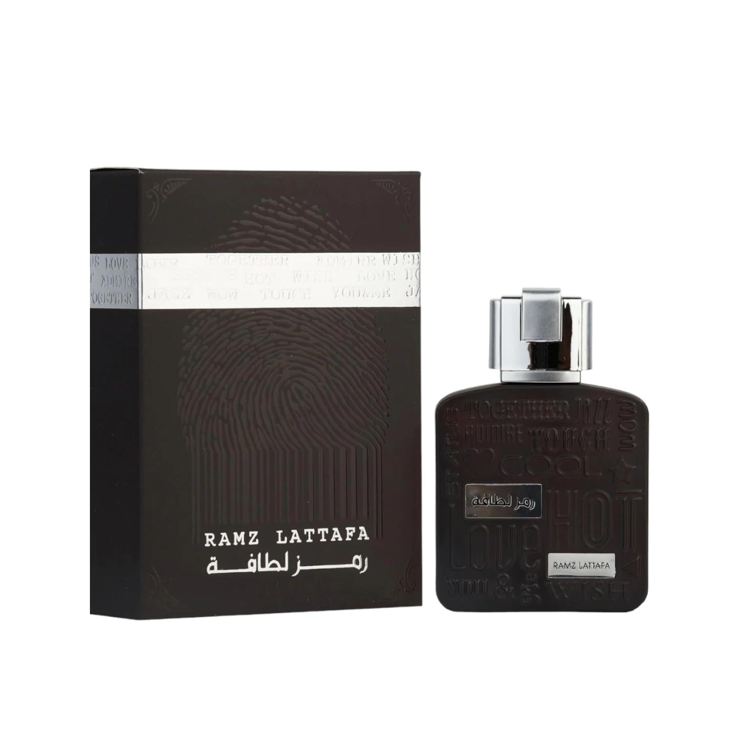 Lattafa Ramz Silver Eau De Parfum for Men 3.4 oz