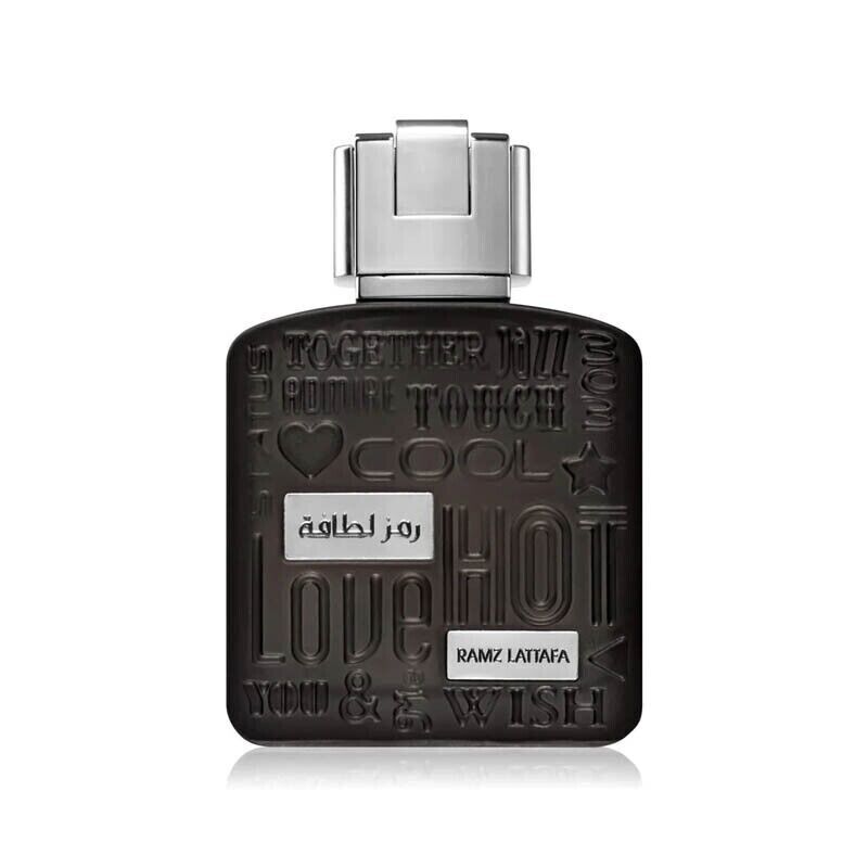 Lattafa Ramz Silver Eau De Parfum for Men 3.4 oz