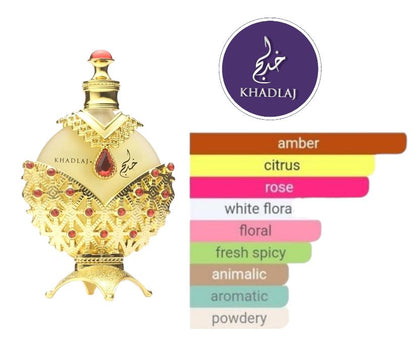 Khadlaj Hareem Al Sultan Gold Concentrated Perfume Oil 1.18 oz