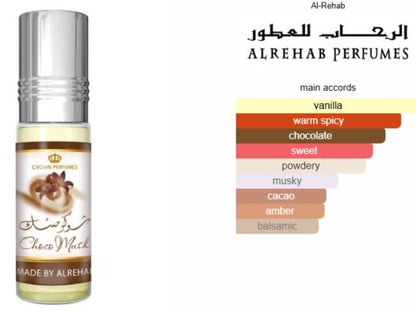 Al Rehab Choco Musk Roll-On Perfume Oil 6ml