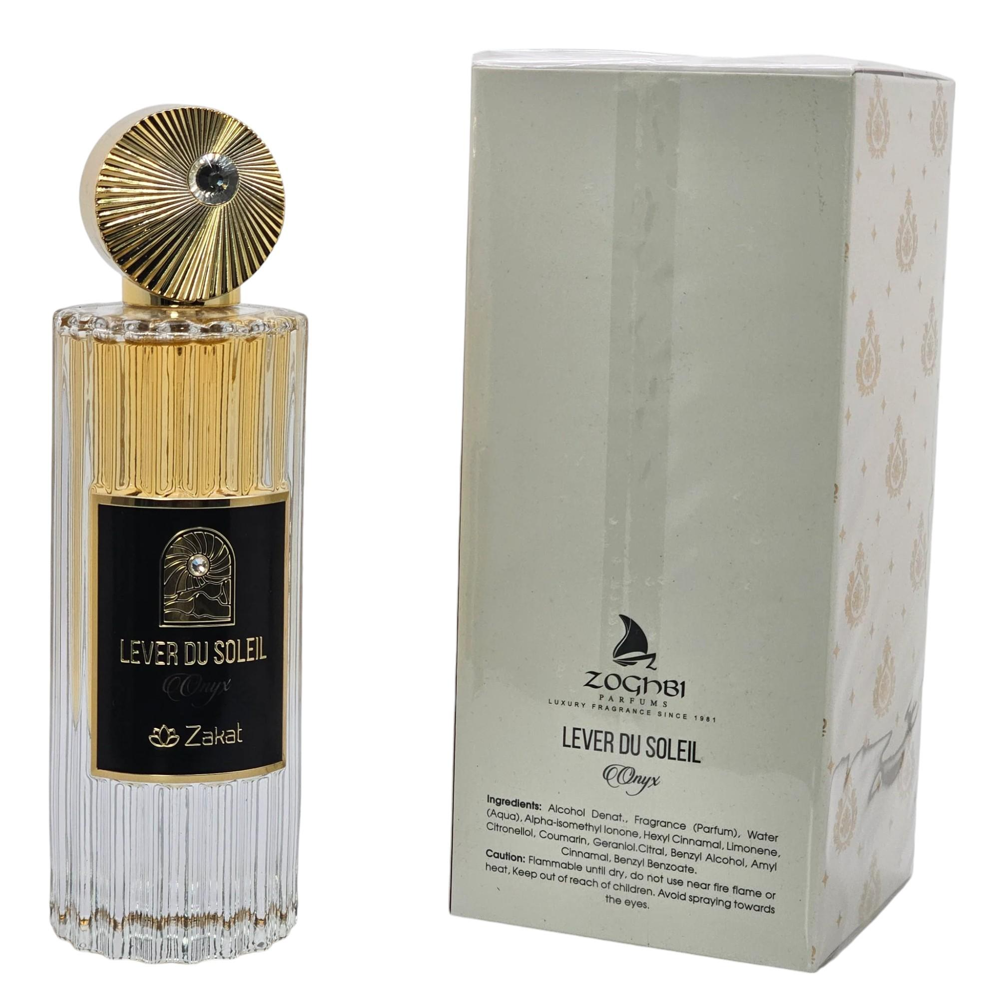 Zakat Lever Du Soleil Onyx Eau De Parfum 2.7 oz