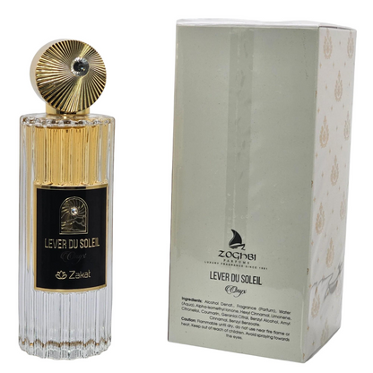 Zakat Lever Du Soleil Onyx Eau De Parfum 2.7 oz