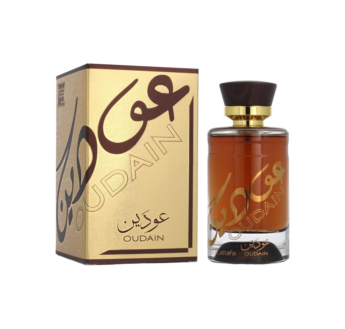Lattafa Oudain Eau De Parfum 3.4 oz
