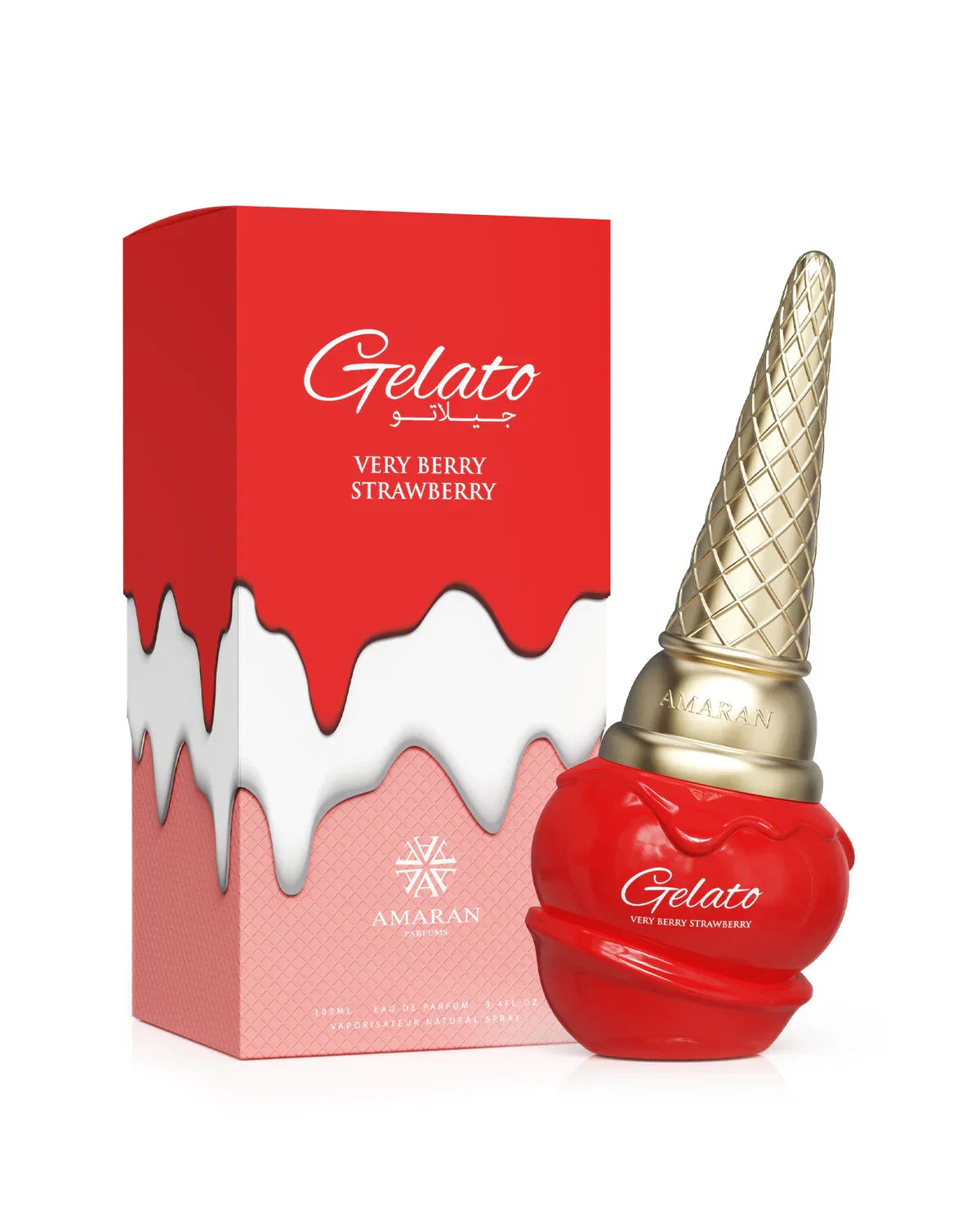 Amaran Gelato Very Berry Strawberry Eau De Parfum 3.4 oz
