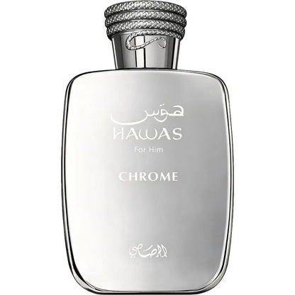 Rasasi Hawas Chrome Extrait De Parfum for Men - 100 ML 100ml (3.4 oz)