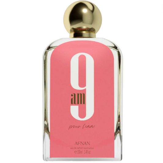 Afnan 9AM Pour Femme Eau De Parfum for Women 3.4 oz