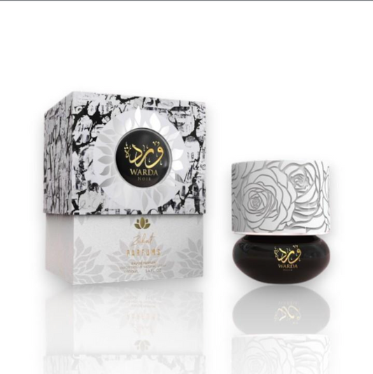 Zakat Perfumes | Warda Noir | Eau De Parfum | Women's Fragrance | 100 ML - 3.4 oz | Mandarin - Bergamot & Grapefruit Notes