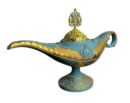 Arabian Incense Burner Aladdin Lamp, Home Fragrance Aroma