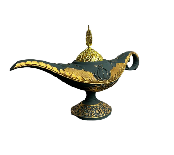 Arabian Incense Burner Aladdin Lamp, Home Fragrance Aroma