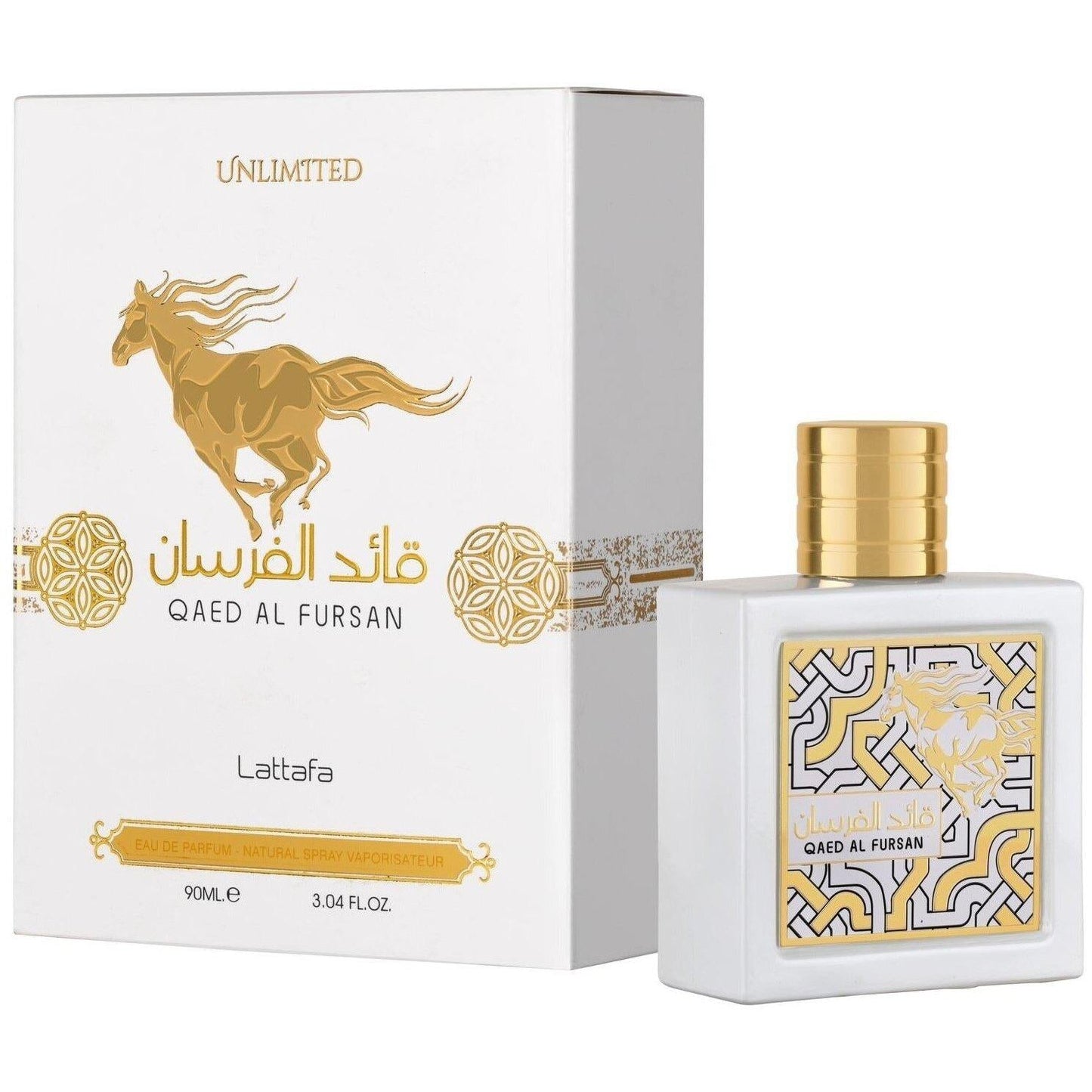 Lattafa Qaed Al Fursan Unlimited Eau De Parfum 3.4 oz