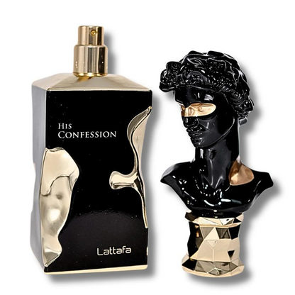 Lattafa His Confession Eau De Parfum for Men 3.4 oz