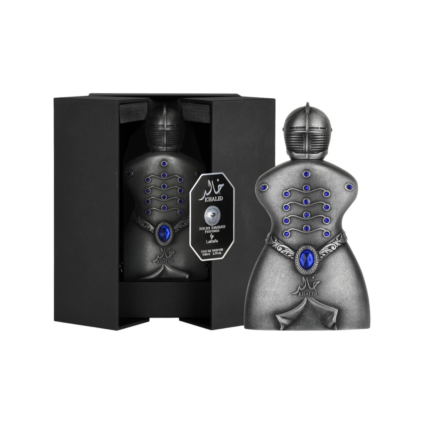 Lattafa Niche Emarati Khalid Eau De Parfum  2.7 oz