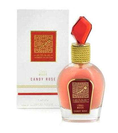 Lattafa Thameen Candy Rose Musk Eau De Parfum 3.4 oz