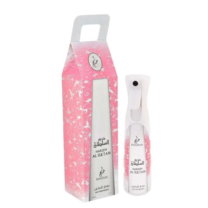Khadlaj Hareem Al Sultan Silver Scented Air Freshener Spray - 320 ml