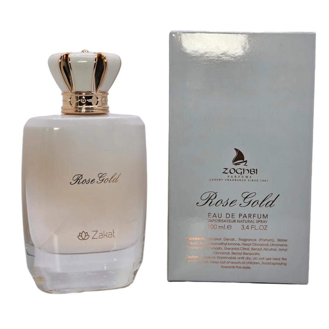 Zakat Rose Gold Eau De Parfum for Women 3.4 oz