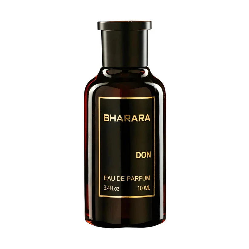 Bharara Don Eau De Parfum for Men | 3.4 oz / 100 ML | Woody Spicy Fragrance | Bergamot, Pineapple, Pepper, Cardamom, Musk, Sandalwood & Patchouli Notes