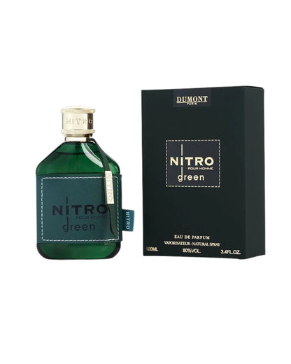 Dumont Nitro Green Eau De Parfum for Men 3.4 oz