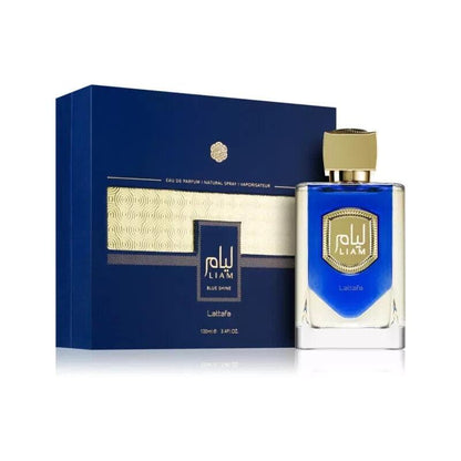 Lattafa Liam Blue Shine Eau De Parfum 3.4 oz