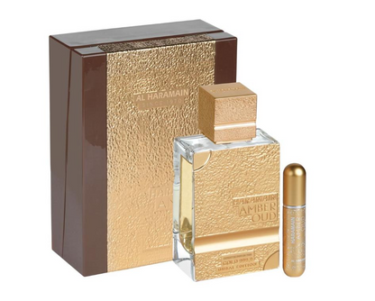 Al Haramain Amber Oud Gold 999.9 Eau De Parfum 2.5 oz