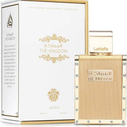Lattafa The Kingdom Eau De Parfum for Men 3.4 oz