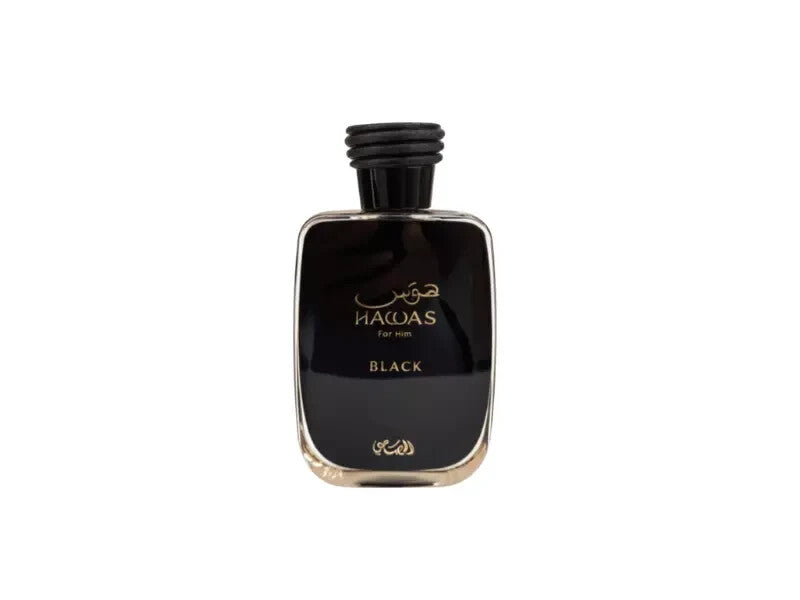 Rasasi Hawas Black Eau De Parfum for Men 3.4 oz