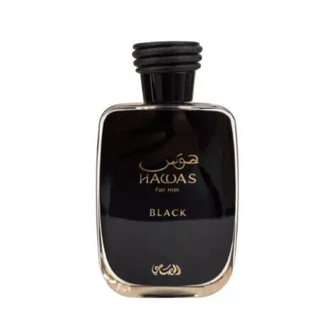 Rasasi Hawas Black Eau De Parfum for Men 3.4 oz